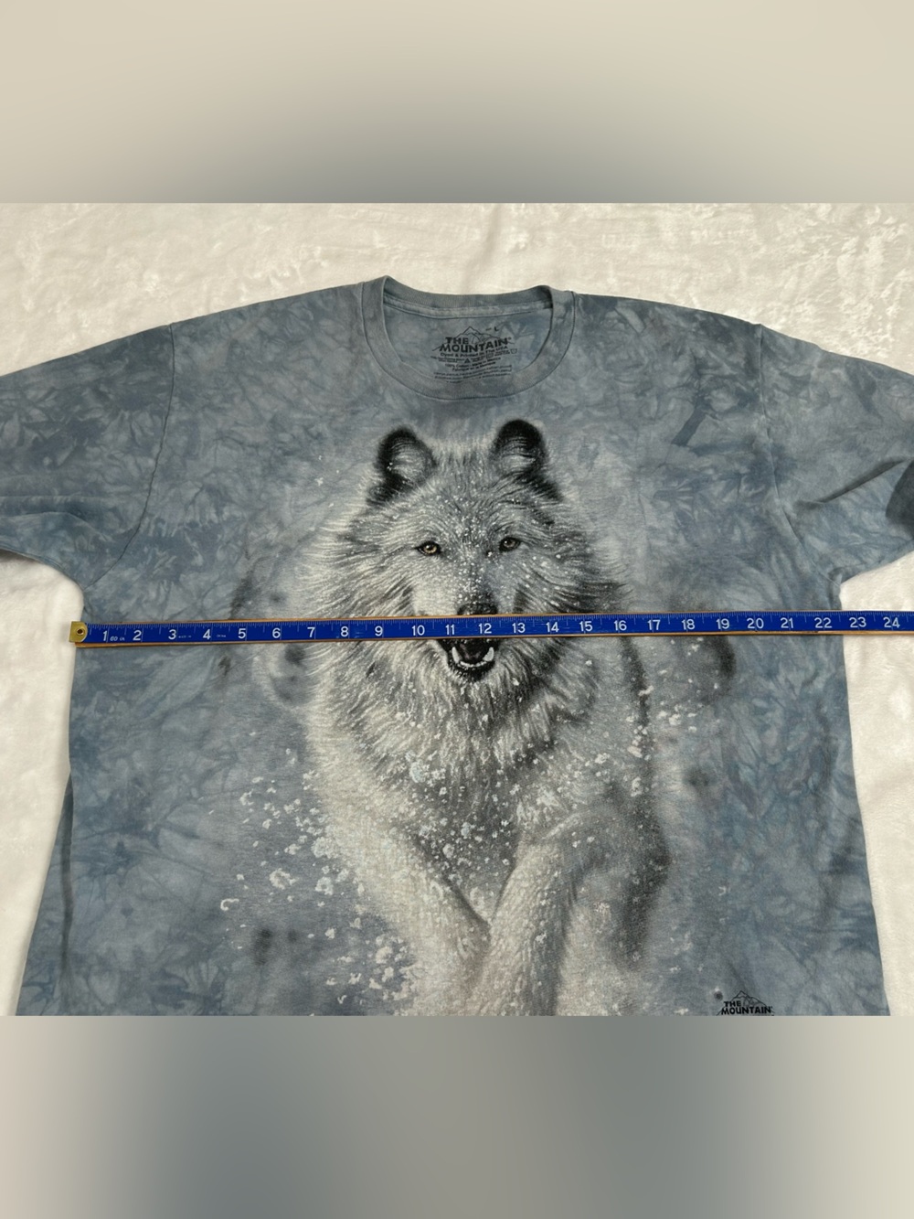 The Mountain White Wolf Long Sleeve Size Large - Picture 8 of 8